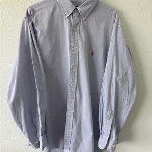 Ralph Lauren Men's Light Blue Polo Shirt